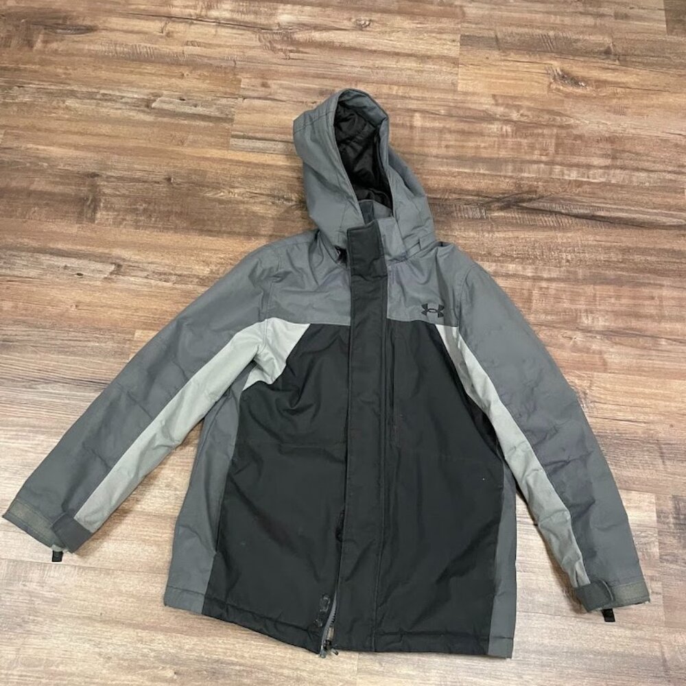 Grey Under Armour winter coat
